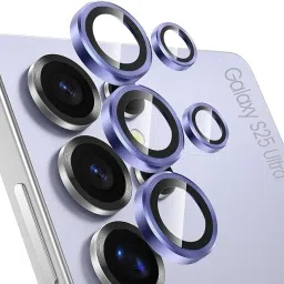 casual need Camera Lens Protector for Samsung Galaxy S25 Ultra ,Scratch-resistant Tempered Glass Back, Aluminum Alloy Full Fit Lens Ring Cover,-image-12