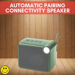 SACRO M406 (PORTABLE WIRELESS SPEAKER) Crystal Clear Sound With Long Life BatteryE132 5 W Bluetooth Laptop/Desktop Speaker-image-121