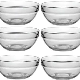 Borosilicate Glass Serving Bowl Thailand Glass Stackable Glass Bowl Plate Food Serveware ,Dessert Bowl serving bowl 210 ml-2