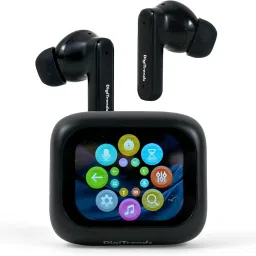 touch 18 Combo Touch Screen Bluetooth Display Earbuds TWS Cancelling Cover free Bluetooth Headset image 5