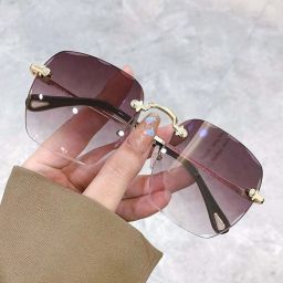Gradient, Polarized, UV Protection Retro Square Sunglasses (Free Size)-image-19