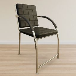 Leatherette Office Visitor Chair-image-58