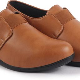 fausto Elastic Strap Slip-On Wedge Formal Shoes|Office Shoes|Lightweight And Cushioned Slip On For Women-picture-0