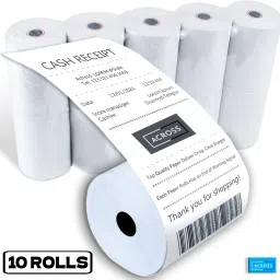 POS ROLL 3 Inch (10 rolls) Thermal Cash Register Paper-15
