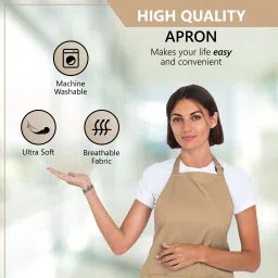 crasome Polyester Home Use Apron - Free Size image 5