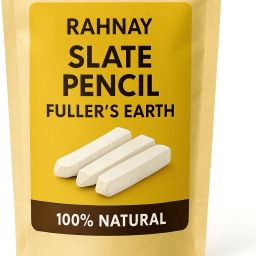 Slate Pencil chalk100% Fuller earth For Eating Purpuse (50 Sticks) Sticks Sticks-image-39