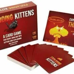 toy garage Exploding Kitten Card Game for Kids & Adults Fun Game image 2