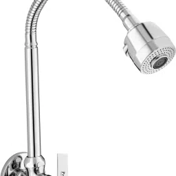 (Brass) Passion Kitchen Spout Flexible Sink Cock with Spout Rain Spray and Flange Pillar Tap Faucet-image-70