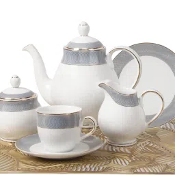 Pack of 23 Porcelain, Gold Plated 24K, Snacks set fine design in england oakleigh-image-60