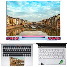 SDM 3in1 Accessories Combo Kit - Laptop skin sticker Decal with Touch Pad Skin Guard , trackpad skin transparnt Compatible for AllLaptops 15.6 Inch natural image069 Combo Set-image-85