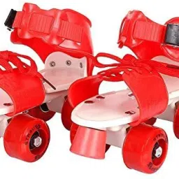 Adjustable 4 Wheel ,with Break,Skating Shoe in-line Skates Quad Roller Skates In-line Skates - Size 16-23 UK-image-69