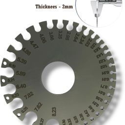 Premium Quality Round Wire Gauge Stainless Steel Thicknes 2MM (8.23mm TO 0.30mm) Marking Gauge-image-62
