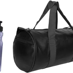 20 L Gym Duffel Bag - Sport Bag WITH SHIPPER for gym and travel BAG||Duffel Shoulder Bag (Kit Bag) - Black-image-53