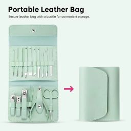 16 in 1 Nail Clipper Kit Grooming Kits Face Hand Foot Skin Care and Nail Care-image-27