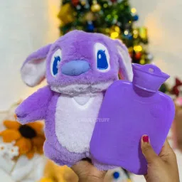 Stitch Teddy Bear Hot Water Bag for Soothing Relaxation and Period Cramp Relief- 30 cm-image-72