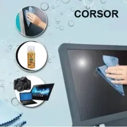 CORSOR Combo Liquid Solution with Cloth to Clean for Computers, Gaming, Laptops, Mobiles image 3