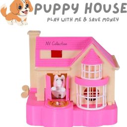 Kids Coin Bank Styled as a Cute Canine Cottage-20
