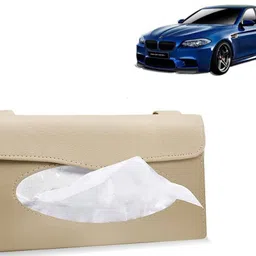 selifaur BT36-Car Sun Visor Tissue Box Holder PU Leather Paper Napkin Organizer Hanging Vehicle Tissue Dispenser-picture-44