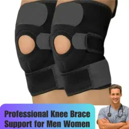 Knee Belt for Pain Relief Women and Men for Ligament injuries Free Size Knee Support-picture-17