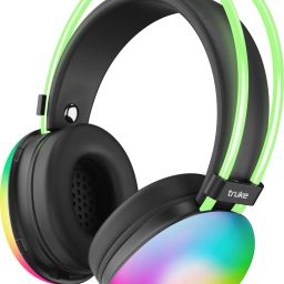BTG Thunder with 40mm Titanium Driver,70H Battery,Detachable Mic,Dual Pairing Bluetooth Gaming Headset-25