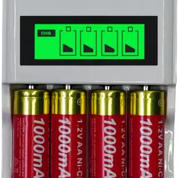 Simpex LCD Fast Charger with 1000mAh AA Ni-CD RechargeableCamera Battery Charger-picture-12
