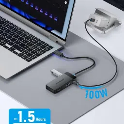 Lemorele USB C Hub Dual HDMI 2025 Upgrade Lemorele USB C Dock 2*HDMI Adapter 4K TC122 Docking Station image 5