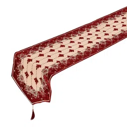 Kuber Industries Maroon Printed Table Runner image 2