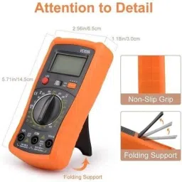 corslet Digital Multimeter VC 830l Multimeter AC DC Voltage Tester Multi Meter Digital Multimeter image 4