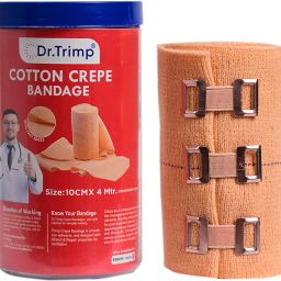 Cotton Crepe Bandage for Pain Relief,10cmX4mt Tape for Injury&Muscle Compression Crepe Bandage-image-30