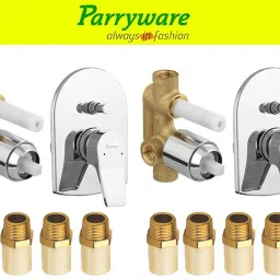 Aquaa concealed Diverter Body , Upper Part MTA 8 pic set of 2 pic 226 Agate Diverter with upper trim Diverter | Brass MTA 3/4 x 1/2 | Complete set Diverter Faucet-5