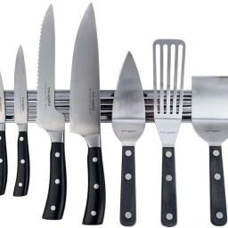 Wall Mount Magnetic Knife Holder Strip Chef Storage Kitchen Organiser Magnet Pack of 1-21