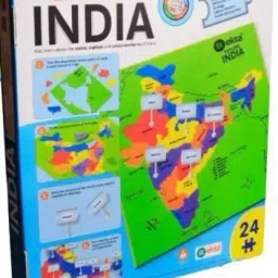 Explore India Foam learning game for kids, Puzzle Map of India (24 Pieces)-20