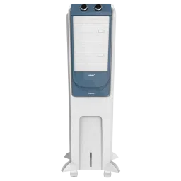 Livpure Magnakool 28 Litres Tower Air Cooler with Thermal Overload Protection (Anti Bacterial Honeycomb Pad, White & Blue)-picture-0