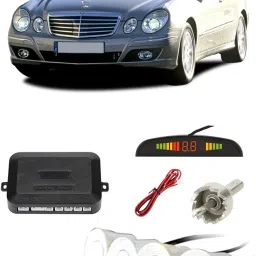 YB384 Silver Car Reverse Parking Sensor with LED Display 4 Sensor Y384 Parking Sensor-picture-28