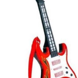 Battery Operated Music And Lights Rock Band Guitar For Kids (Multicolor)-14