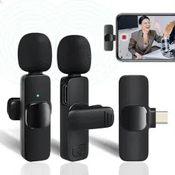 K9 Dual Wireless Microphone Plug &Collar Mic for Vlogging Microphone-picture-18
