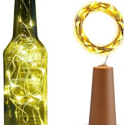 nisco 20 LEDs 2.1 m Gold Steady String Rice Lights image 2