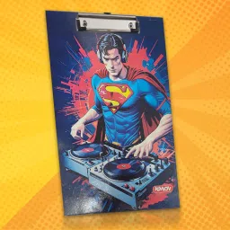 Superman Paper Clipboard | Writing Pad | Drawing/Writing/Exam Board/Clipboard-picture-16