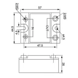 DC To AC SSR-10DA Solid State Relay Module 3-32 VDC /24-380VAC 10A image 4