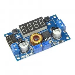 DC-DC XL4015 Adjustable Stepdown Module 5A 75W with 4 Bits Digital Display Voltmeter image 1