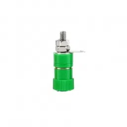 Green JS-910B 4mm Banana Socket Jack image 1