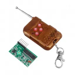 4 Channel Wireless Four Button RF Remote Control Transceiver Module (Non Locking Mode) image 1