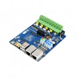 Waveshare Dual ETH Quad RS485 Base Board (B) for Raspberry Pi Compute Module 4 image 1