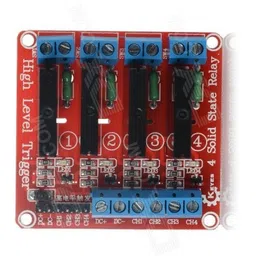 4 Channel 5V SSR G3MB-202P Solid State Relay Module (High Level Trigger) image 1