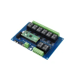 Waveshare Industrial 8-Channel Relay Module for Raspberry Pi Pico, Multi Protection image 4