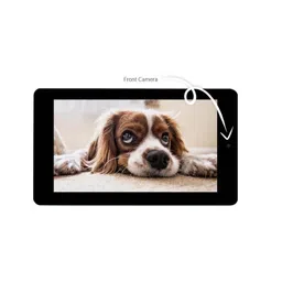 Waveshare 7inch Capacitive Touch Display for Raspberry Pi, with 5MP Front Camera, 800x480, DSI image 3