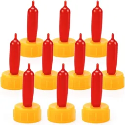 Feeding Nipples for Lamb Bottles Red Food Grade Safe Lambs Goats Calves 10Pcs- Food Grade Plastic-image-12