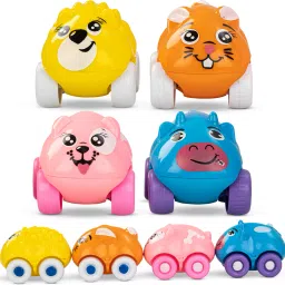 Cartoon Animal Magnetic Train Toy Vehicles for Kids Toddlers Boys Girls 3+Years-picture-16