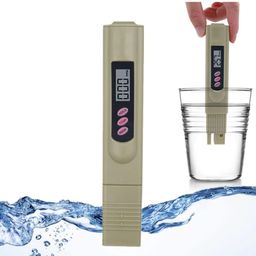 ACU-CHECK Digital TDS Meter Water Tester, PPM Water Quality Tester Measuring Range 0-9999ppm, Ideal for Drinking Water, Swimming Pool, Aquariums, Hydroponics (Grey) image 2