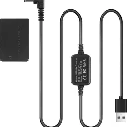 DIGICLIMBER LP-E12 Dummy Battery with USB DC Power Cable Input Compatible with canon CamerasCamera Battery Charger-picture-16